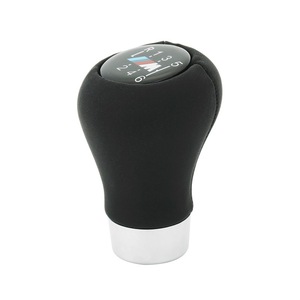 Pommeau de levier de vitesse en cuir LED M5 M6, sans emblème, ergonomique, pour BMW, Mercedes Benz, Volkswagen - Product Image 4