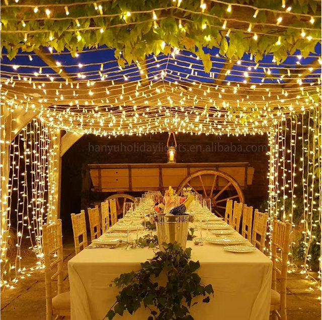 Waterproof Led Mini Light LED Commercial Outdoor Strings Light Strand Christmas Decoration