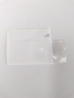 Lentille Fresnel en acrylique PMMA 64*38mm F50-F210mm, revêtement antireflet, lentille optique grossissante pour projecteur de 2,69 pouces