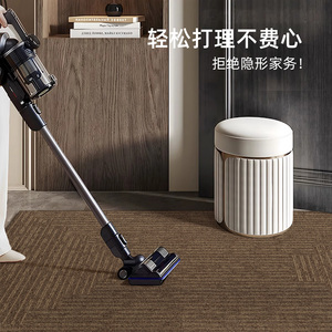 พรมปูพื้นทางเข้า Sails Anti-Stain ขนาด 3.24 เมตร สไตล์มินิมอล ผ้ากำมะหยี่แบบวงกลม กันลื่น ทนทานต่อการสึกหรอ ทำความสะอาดง่าย - Product Image 4