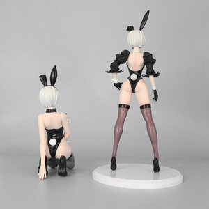 Scena di Scena con Chassis Auto e Figurina Fatta a Mano di una Ragazza Bella in Uniforme da Cameriera, Ispirata a 2B (La Piccola Sorella di <span class=keywords><strong>Neil</strong></span>) di Cross-border Bunny Second Dimension - Product Image 5