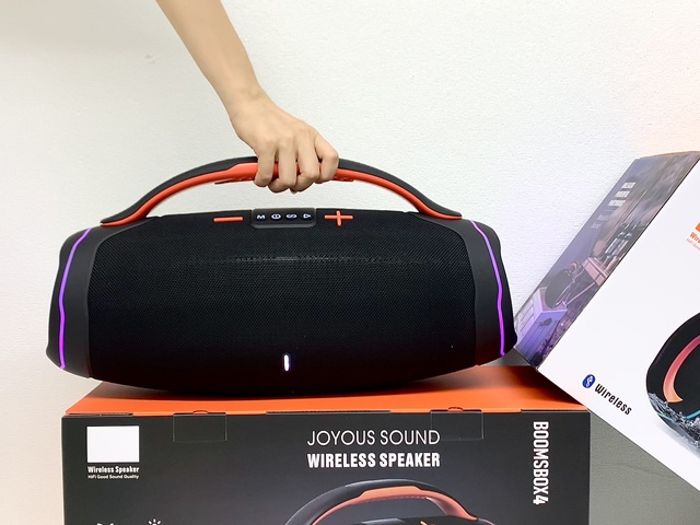 4th Gen BOOMSBOX4 Wireless for Speaker-Large Portable with RGB Colorful Lights 10,000mAh Battery 50-100W Output