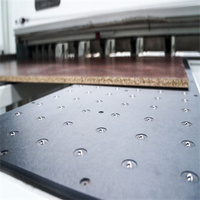 Scie à panneaux horizontale CNC EXCITECH, machine de découpe de panneaux de haute précision, machine de travail du bois, moteur 12,5 kW, commande PLC