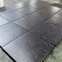 Plancher en caoutchouc de gymnastique 15mm d'épaisseur tout en caoutchouc fin de meilleure qualité pour l'utilisation en zone de sport imperméable et insonorisé