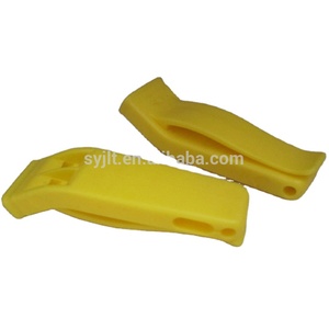 Haute décibel double tube en plastique clip de sauvetage maritime sifflet de sécurité - Product Image 5