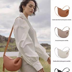 France 2026 Same Polen Pea <span class=keywords><strong>Bag</strong></span> Tonca Niche Sac bandoulière pour femme en cuir véritable motif litchi - Product Image 1