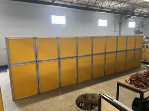 Chenils de luxe à double étage, chenils en verre pour garderie canine, chenils surélevés avec drain - Product Image 4