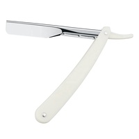 Rasoir professionnel à poignée en noir et blanc, 30 pièces, installation de rasoir à barbe, Style pliable, pour barbe et rasage, à Double bord