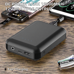 แบตเตอรี่สำรองพกพา 10000mAh แบตเตอรี่ลิเธียมโพลิเมอร์ ชาร์จเร็ว ช่องเสียบ USB-C ช่องเสียบ USB คู่ 18W หน้าจอ LED ช่องเสียบอเนกประสงค์ - Product Image 2