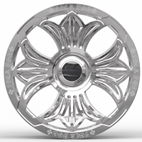 Jantes forgées chromées personnalisées Alibaba 20 21 22 23 pouces 5X120 5X112 adaptées aux Cullinan Range Rover GLE GLS Cross Design