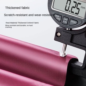 Áo mưa xe máy điện Classic Tour dành cho nam nữ, cỡ lớn, chất liệu vải Oxford dày dặn, chống thấm nước, chống gió, đi du lịch, che kín toàn thân - Product Image 3