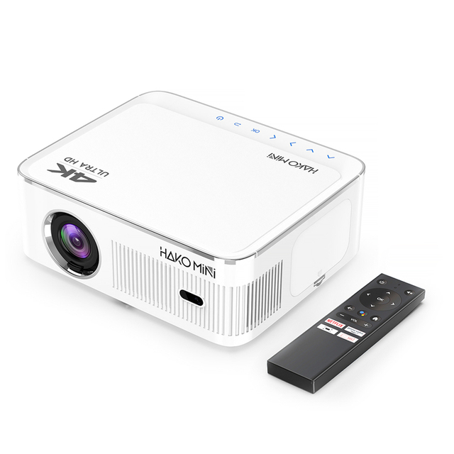 HAKO MINI PL5 HD 1080P Video Mobile Projector Smart WIFI Android Portable LED Home Theater Digital Projector Mini Projectors 4K