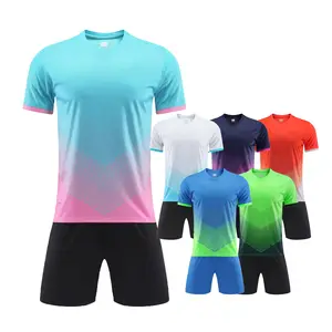 Kaus Sepak Bola Pria Sublimasi Kustom, Kaus Latihan Sepak Bola Model Baru Murah