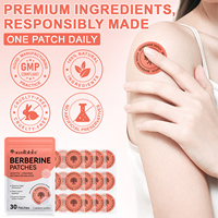 Acentiallabs Patchs Transdermiques à la Berbérine Pure et Naturelle, Extrait Végétal, pour la Perte de Poids et le Contrôle de l'Appétit
