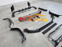 XLstyling Rocket B900 G900 Kit aérodynamique de mise à niveau de voiture en Fiber de carbone sèche Spoiler avant Grille Diffuseur arrière pour G W464 19-24