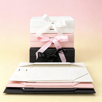 Caja de Regalo Rígida de Lujo con Logotipo Personalizado, Cierre Magnético, Tamaño Personalizado, Hecha a Mano, Papel Recubierto, Forro de Esponja, Estampado en Caliente