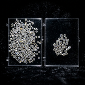 เพชรเม็ดเดี่ยวทรงกลมสีขาว ผลิตในห้องปฏิบัติการด้วยวิธี CVD HPHT ของ IKYRAA JEWELS รับรองโดย IGI สำหรับการทำเครื่องประดับสั่งทำระดับไฮเอนด์ - Product Image 5