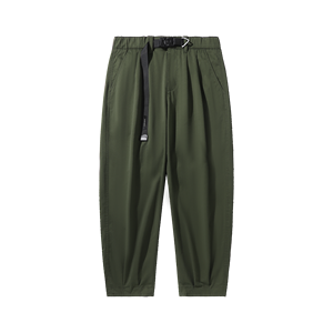 Pantalones rectos informales de verano de cintura media para hombre SABIN, pantalones de lona finos y transpirables con logotipo personalizado, servicio OEM aceptado - Product Image 3