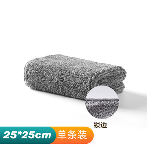 ผ้าเช็ดทำความสะอาดครัวไมโครไฟเบอร์ ขนาด 25x25 ซม. 30x30 ซม. สีเทาล้วน ใช้งานได้หลากหลาย สำหรับความสะอาดตลอดชีวิต - Product Image 2