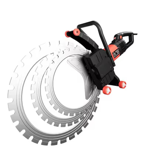 Scie circulaire sans poussière haute fréquence, nouvelle machine de dé<span class=keywords><strong>coupe</strong></span> murale à moteur portable pour l'ouverture de portes et de fenêtres, <span class=keywords><strong>coupe</strong></span>-béton à engrenages - Product Image 3