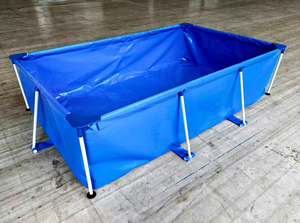 <span class=keywords><strong>Piscina</strong></span> <span class=keywords><strong>Rectangular</strong></span> Desmontable y Plegable Fácil de Instalar con Marco y Filtro Configurables para Jardín Familiar - Product Image 2