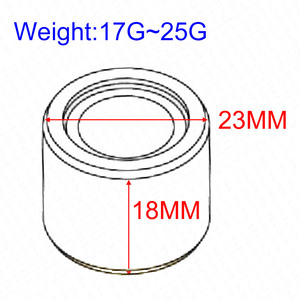 23x18 variatore rullo 17G ~ 25G CF250 Forza <span class=keywords><strong>Dink</strong></span> 250 CN250 Burgman 250CC Jonway Kazuma ATV Quad Go Kart Buggy - Product Image 3