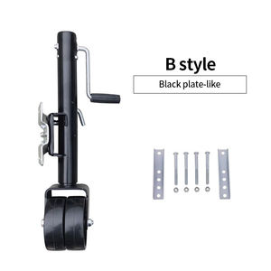 Soporte de gato de remolque de doble rueda de 6 pulgadas, guía universal, accesorios de remolque de <span class=keywords><strong>Caballero</strong></span>, yate, ATVUTV, enganche de remolque RV - Product Image 4