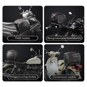 MOTOCENTRIC Bolsa para Asiento de Túnel de Motocicleta, Bolsa Trasera Diseñada para Honda ADV350 Adventure ADV <span class=keywords><strong>2022</strong></span> Voge 350 <span class=keywords><strong>SYM</strong></span> 150X - Product Image 2