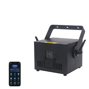魔术仪式FX 5W RGB全彩3D动画迪斯科DJ发光二极管激光投影仪DMX无线夜总会活动主题公园 - Product Image 1