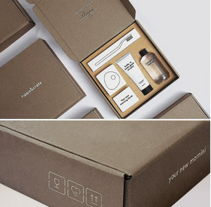 Caja de Regalo Cosmética con Diseño Personalizado Impreso y Caja de Papel Plegable Impresa en Dos Tonos - Product Image 4