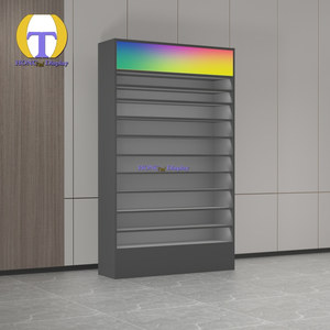 Hiện đại LED chiếu sáng Board Glass hiển thị trường hợp cho khói cửa hàng thiết kế thuốc lá cửa hàng <span class=keywords><strong>Showcase</strong></span> Tủ hiển thị - Product Image 1