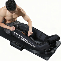 Système de récupération par compression d'air séquentiel, bottes de compression professionnelles pour les jambes entières, pour la relaxation musculaire