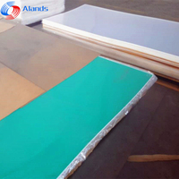 Feuille de plastique acrylique PMMA extrudée colorée 10 mm 1220x2440 mm pour boîte lumineuse extérieure et protection de fenêtre