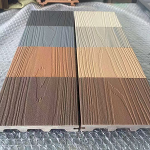 Tarima Exterior de WPC Pet Friendly, Suelo Compuesto Impermeable, Tipo Piso Deck Sólido o Hueco de Grano Flotante para Piscina - Product Image 4