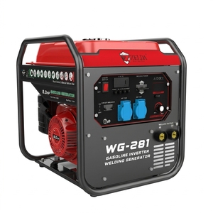 Generador de Soldadura a Gasolina de 110V con Enfriamiento por Aire, Arranque por Retroceso, Diseño Portátil, Salida de CA Monofásica para Trabajos Remotos - Product Image 1