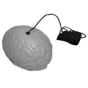 Balles anti-stress personnalisées en forme de cerveau avec logo promotionnel, en mousse PU extensible, cadeau de bureau, nouveauté neurologique - Product Image 2