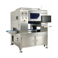 Machine de décoration de pâtisserie entièrement automatique multicolore à intelligence artificielle, système de pointillage de précision haute vitesse pour gâteaux de boulangerie et macarons, garantie 4 ans