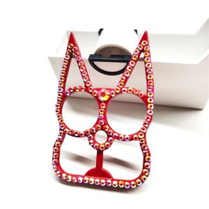 Nuevo Llavero con Orejas de Gato y Diamantes en Existencia, Llavero de Gato en Varios Colores, Aleación, Multifuncional, Abrebotellas de Seguridad - Product Image 2