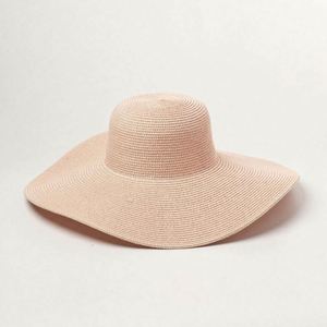Wholesale Female Floppy Large Brim Sun Beach <b>Hat</b> Women's Summer Travel Casual Paper Straw <b>Hats</b> - Product Image 3