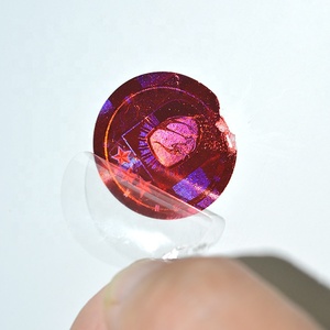 Étiquette autocollante à hologramme pour la protection de la marque et la lutte contre la contrefaçon