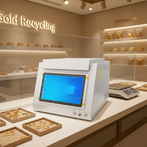 Analisador XRF Espectrômetro para Teste de Ouro, Analisador de Metais Preciosos, Equipamento para Teste de Prata, Platina, Irídio e Cádmio - Product Image 1