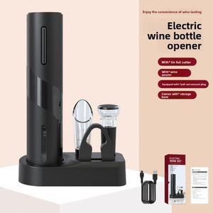 Ouvre-bouteille à vin pratique pour la maison, outil d'ouverture de bouteille de vin rouge, tire-bouchon créatif portable pour la maison et les voyages - Product Image 1