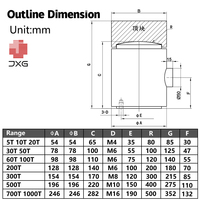 Sensor de Peso Electrónico de Tipo Compresión para Columna Basculante DSZ-011