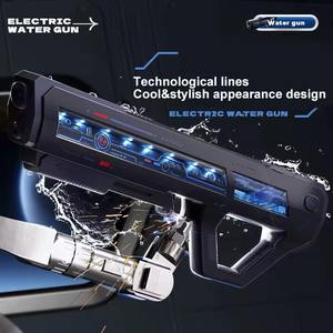 Nuovissima Pistola ad Acqua Elettrica YT Versione Modulare 2 in 1 con Striscia Luminosa e Serbatoio d'Acqua di Grande Capacità Visualizzato - Product Image 2