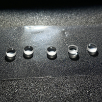 Lentille Plano-convexe OEM d'usine, diamètre 6 mm, en verre de silice fondue UV BK7, avec revêtement antireflet, pour collimation laser optique