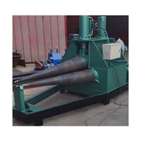 Machine à rouler les cônes en vente chaude, machine à cintrer les tôles en acier, rouleau de pliage de plaques métalliques, machine à rouler hydraulique, moteur électrique 4 mm