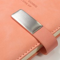 Carnet de notes en cuir pu avec logo personnalisé de haute qualité pour femmes