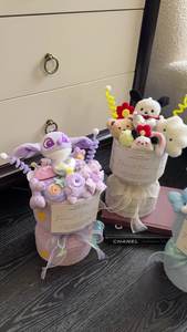 Cadeaux d'anniversaire: bouquets de poupées kulomi pour filles, poupées de chien de <span class=keywords><strong>laurier</strong></span> de jade, cadeaux de graduation pour copines, copines - Product Image 2