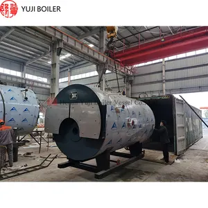 YUJI Fuel Oil Diesel Natural Gas 1500kg/hour Steam Generator Boiler