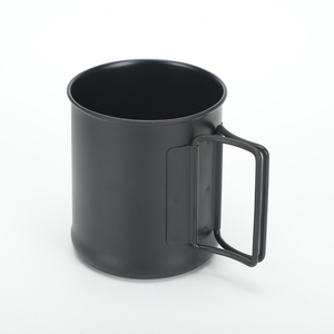 DFU154 Tasses à boire pliantes portables pour le camping, la chasse et les sports de plein air, noires et vertes, sans poignée, pour le voyage - Product Image 4